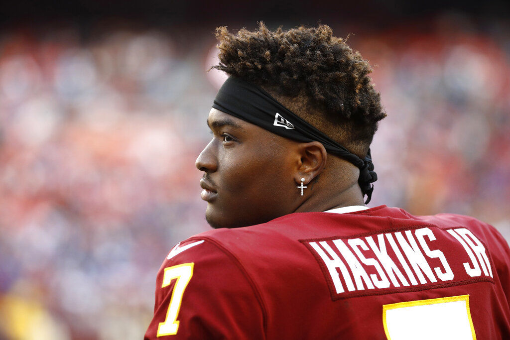 Redskins quarterback Dwayne Haskins Jr.